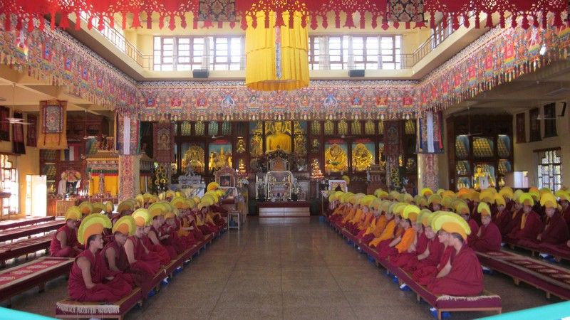 Namgyal Monastery Dalai Lamas Temple India