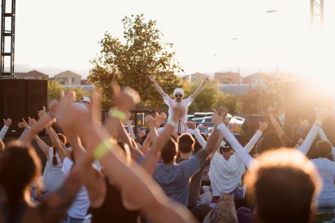 OM FEST Yoga Meditation Festival 2019 on The Lawn at Downtown Summerlin® Kundalini Yoga