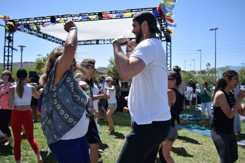 OM FEST Yoga Meditation Festival 2019 on The Lawn at Downtown Summerlin® Soul Dance