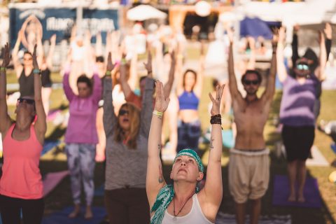 OM FEST Yoga Meditation Festival 2019 on The Lawn at Downtown Summerlin® Vinyasa Flow