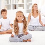 practice yoga with kids